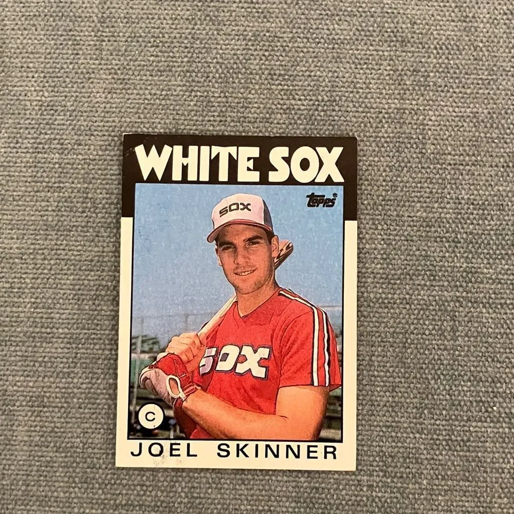 1986 Topps Chicago White Sox Baseball Card Trading Card